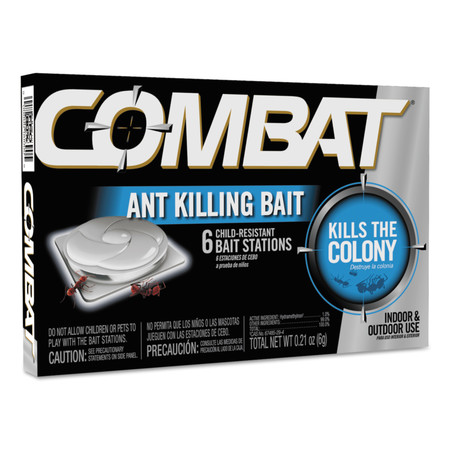 Combat Combat Ant Killing System, Child-Resistant, Kills Queen & Colony, PK6 45901